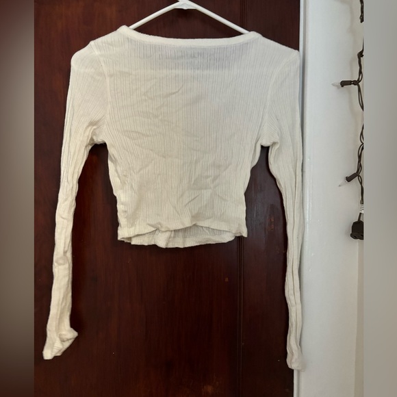 White button up cardigan - Picture 2 of 2